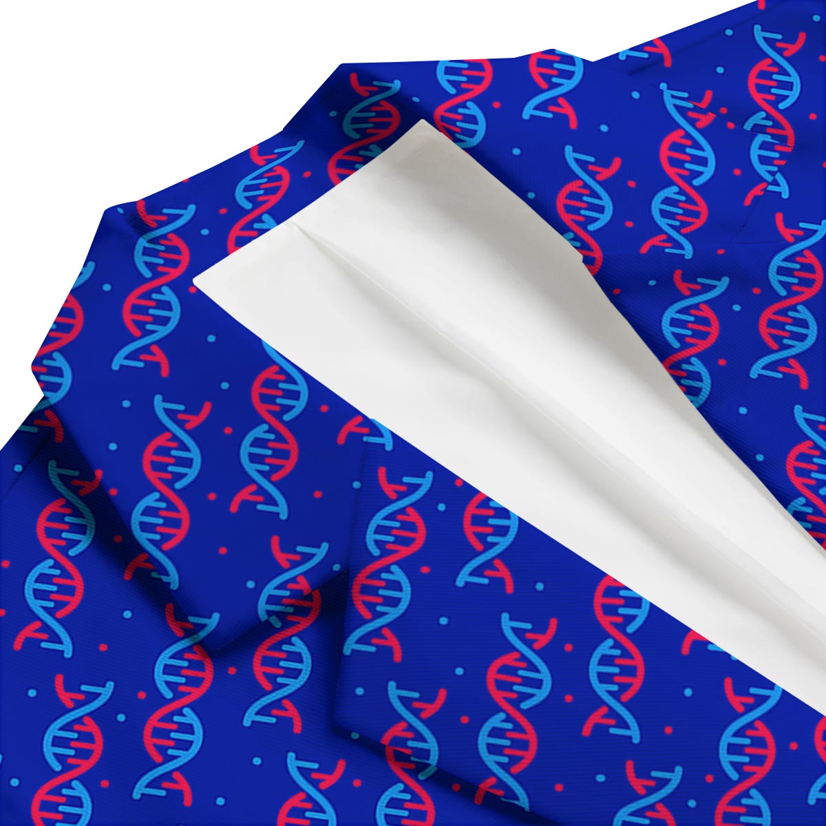Dna Pattern Print Men's Blazer-grizzshop