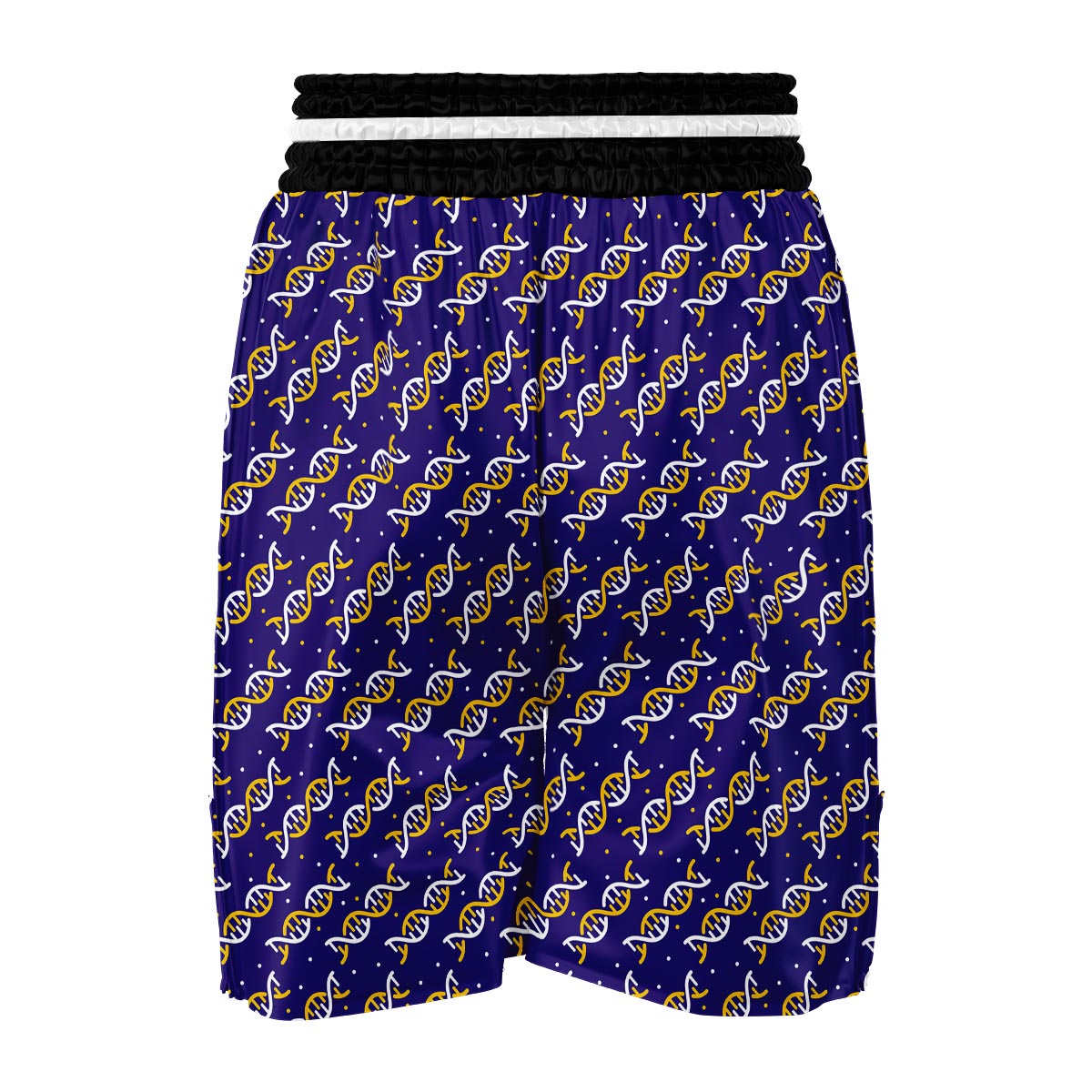 Dna Print Pattern Boxing Shorts-grizzshop