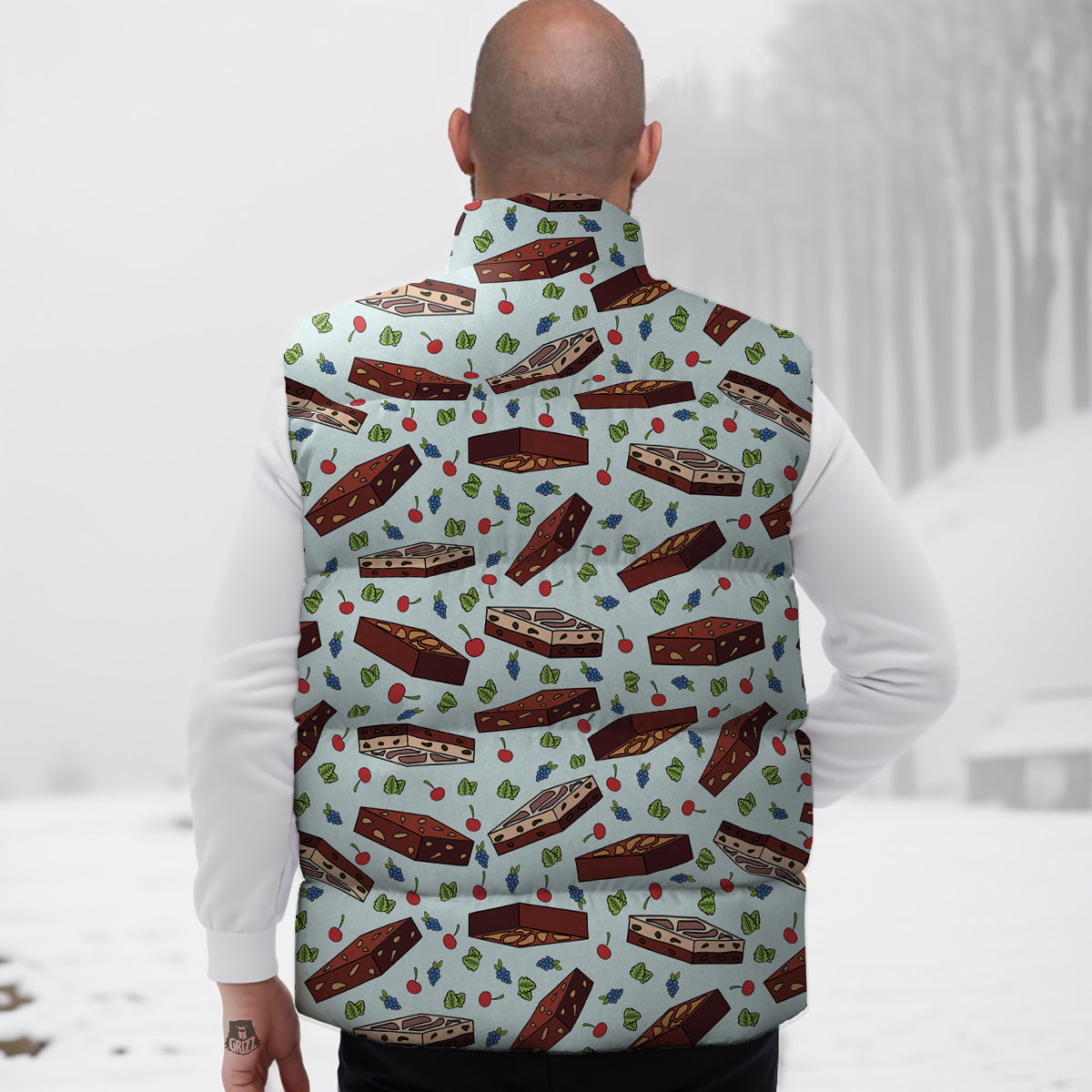 Doberman Dog Print Pattern Down Vest-grizzshop