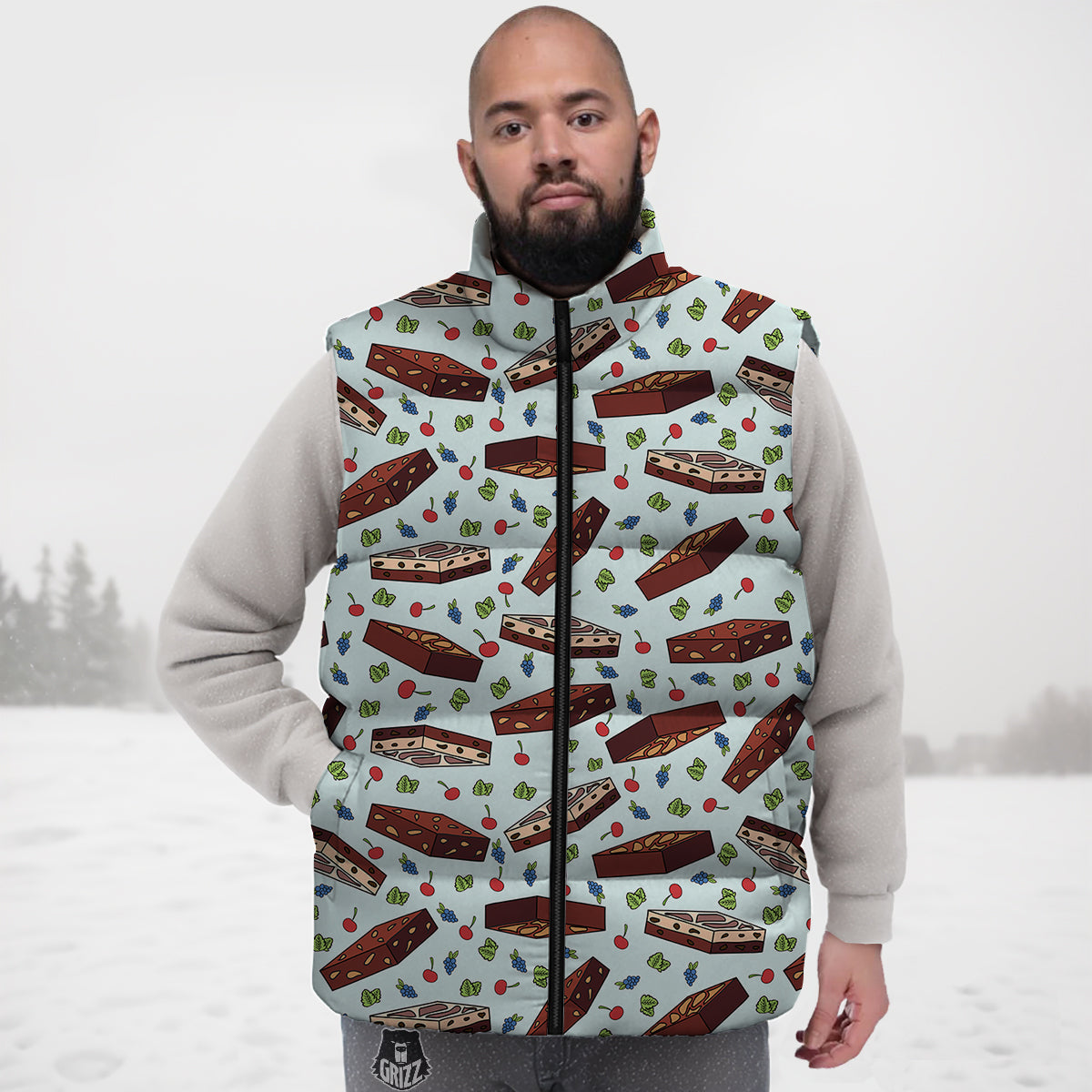 Doberman Dog Print Pattern Down Vest-grizzshop
