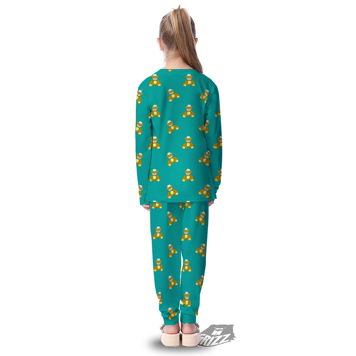 Doctor Teddy Bear Print Pattern Kid's Pajamas-grizzshop