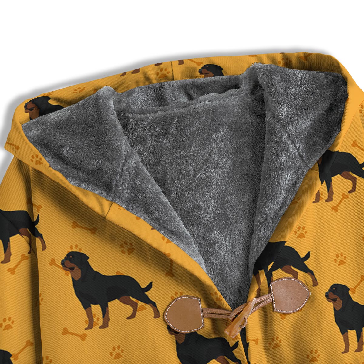 Dog Rottweiler Print Pattern Men's Windbreaker Jacket-grizzshop