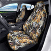 Dogs Breeds Watercolor Print Pattern Car Seat Covers-grizzshop