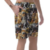 Dogs Breeds Watercolor Print Pattern Men's Shorts-grizzshop