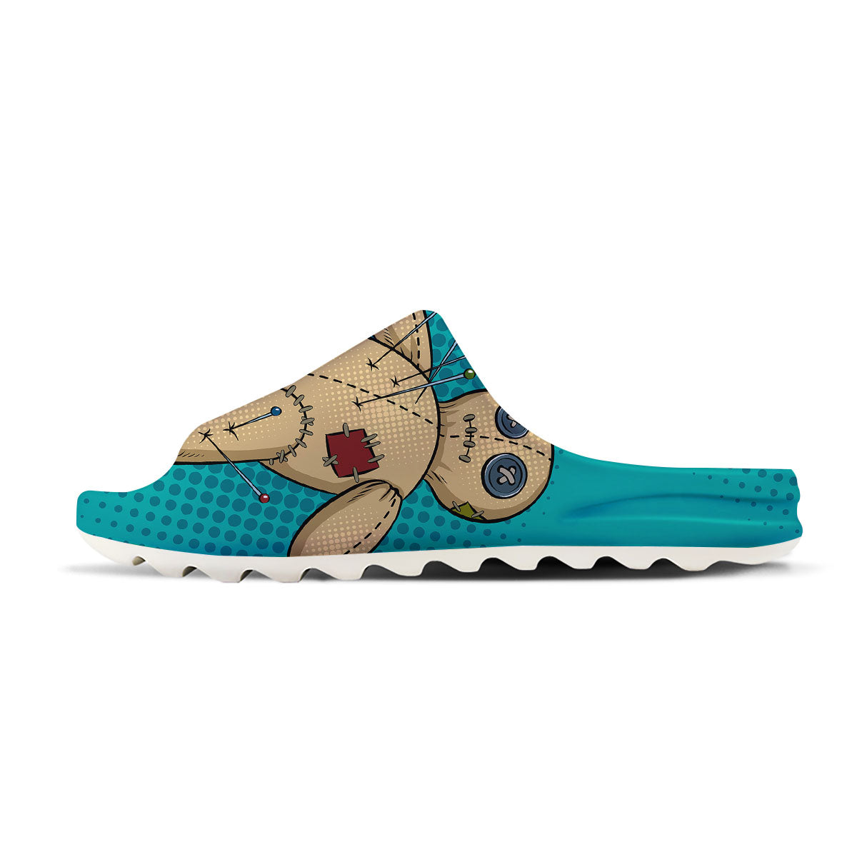 Doll Voodoo Print Sandals-grizzshop