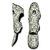 Dollar Money Pattern Print Muay Thai Shin Guards-grizzshop