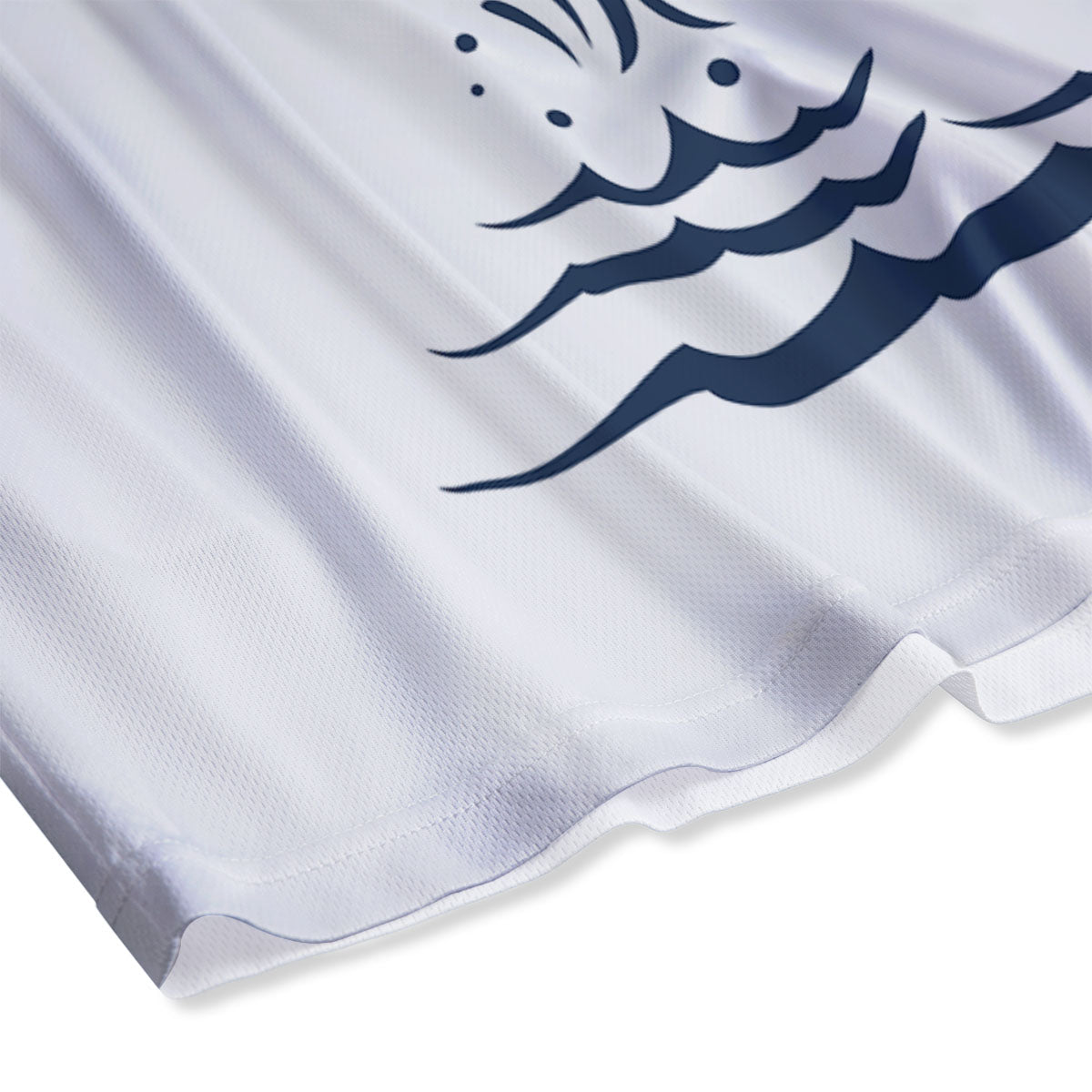 Dolphins Jump On Waves Print Mesh Shorts