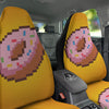 Donut 8-Bit Pixel Print Car Seat Covers-grizzshop