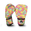 Donut Colorful Pattern Print Boxing Gloves-grizzshop