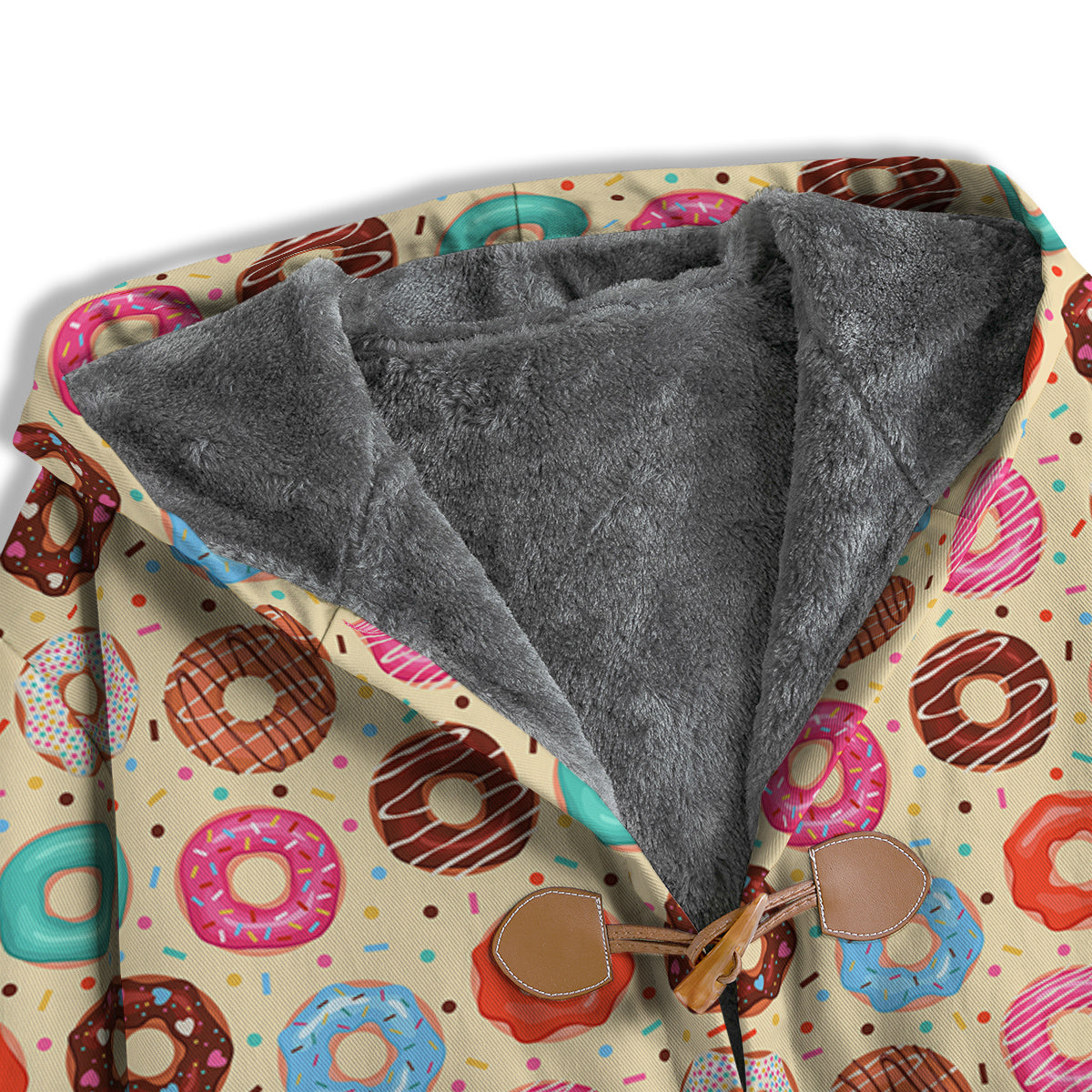 Donut Colorful Print Pattern Men's Windbreaker Jacket-grizzshop