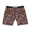 Donut Graffiti Print Pattern Boxer Briefs-grizzshop