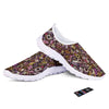 Donut Graffiti Print Pattern Nurse Shoes-grizzshop