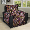 Donut Graffiti Print Pattern Recliner Protector-grizzshop