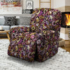 Donut Graffiti Print Pattern Recliner Slipcover-grizzshop