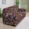 Donut Graffiti Print Pattern Sofa Cover-grizzshop