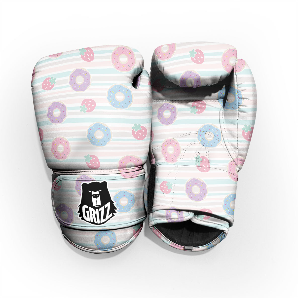 Donut Pastel Print Pattern Pro Boxing Glove