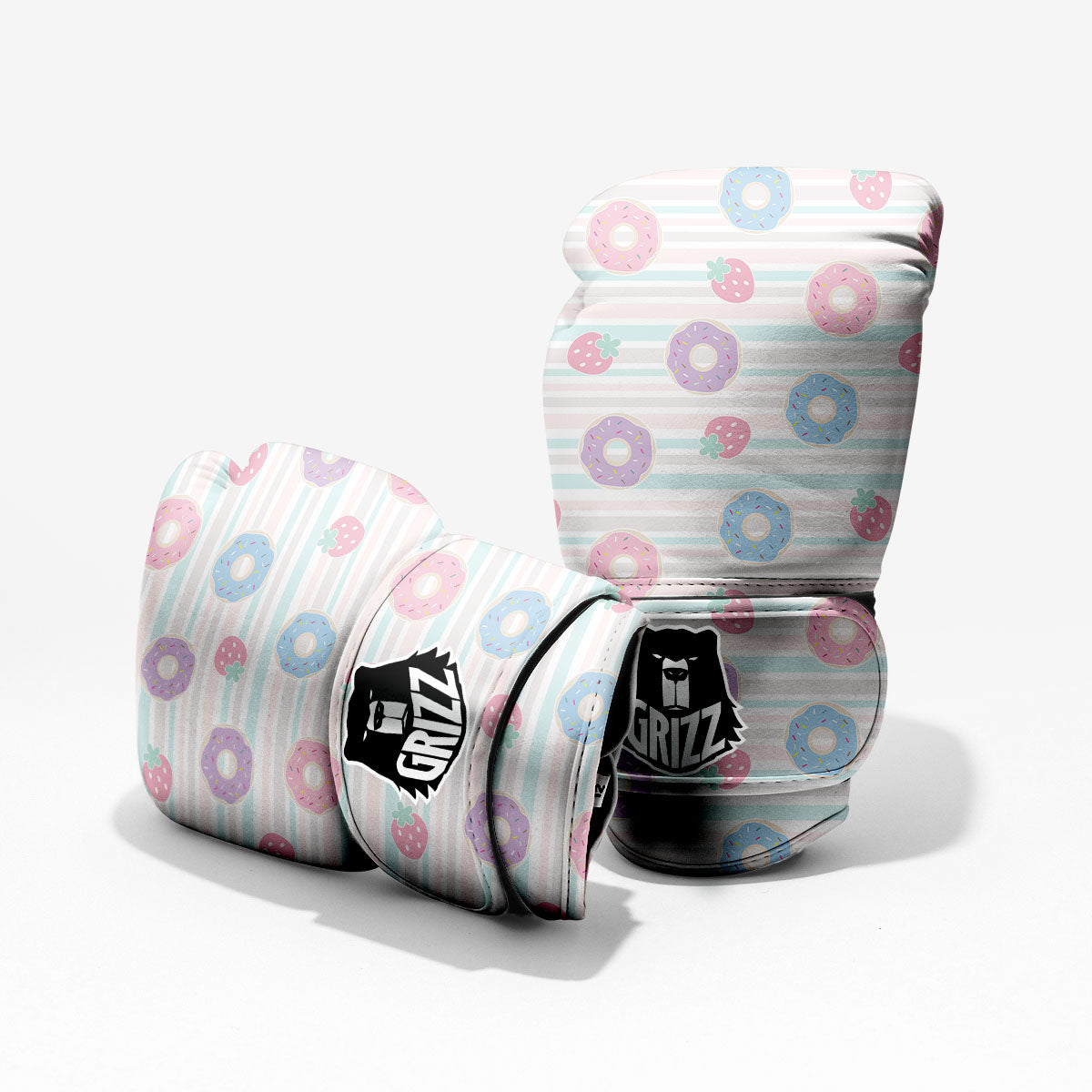 Donut Pastel Print Pattern Pro Boxing Glove