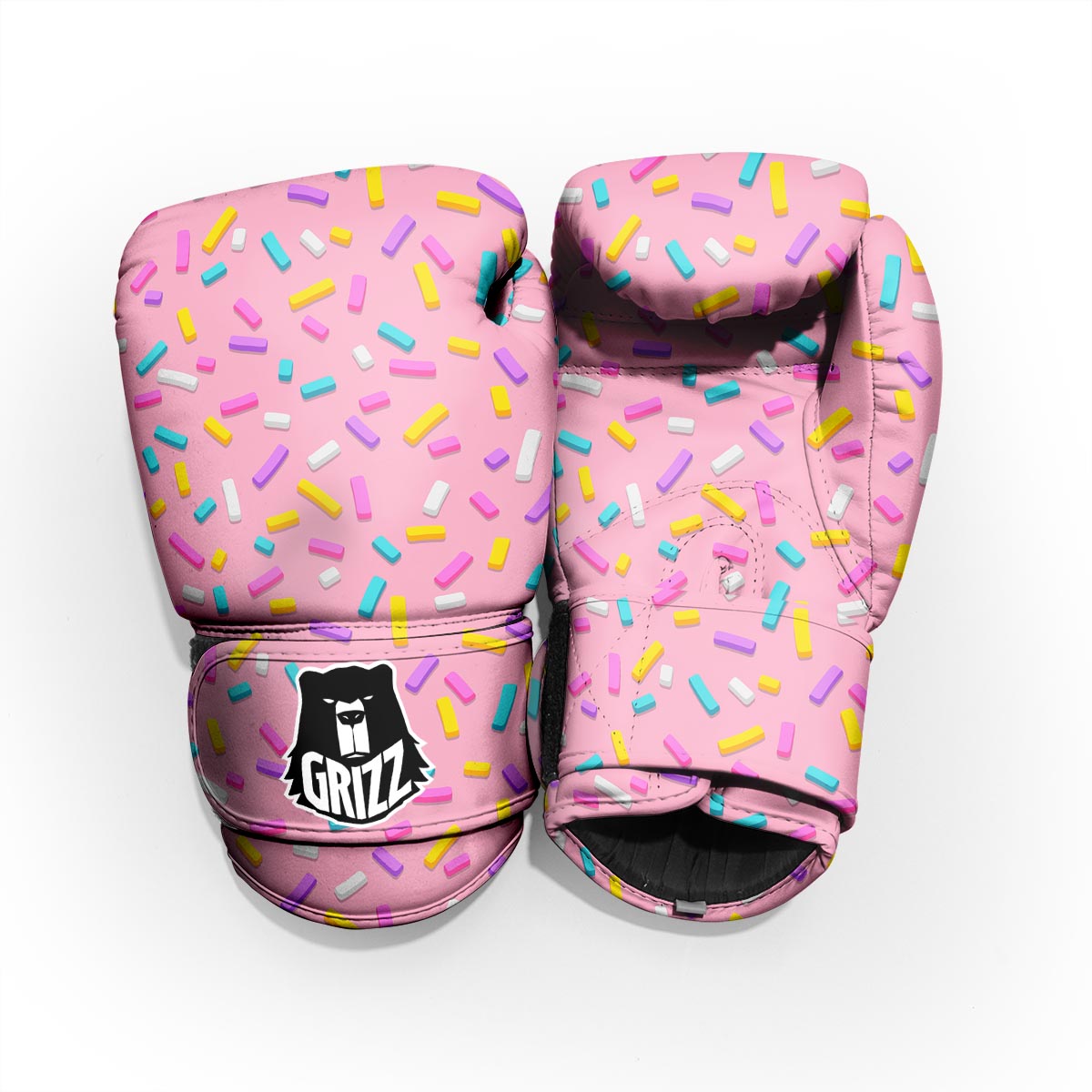 Donut Sprinkles Print Pattern Pro Boxing Glove