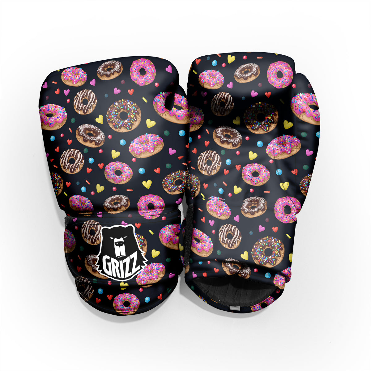 Donut Yummy Print Pattern Pro Boxing Glove