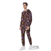 Donut Graffiti Print Pattern Men's Jumpsuit-grizzshop