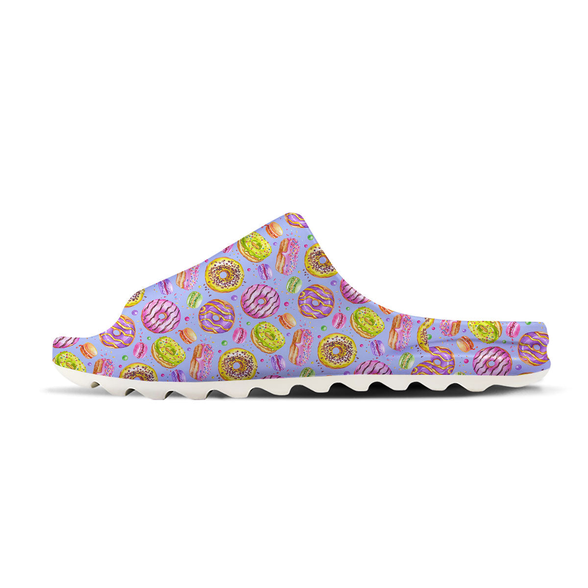 Donuts Print Pattern Sandals-grizzshop