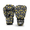 Doodle Breakfast Print Pattern Boxing Gloves-grizzshop