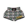 Doodle Butterfly Muay Thai Boxing Shorts-grizzshop