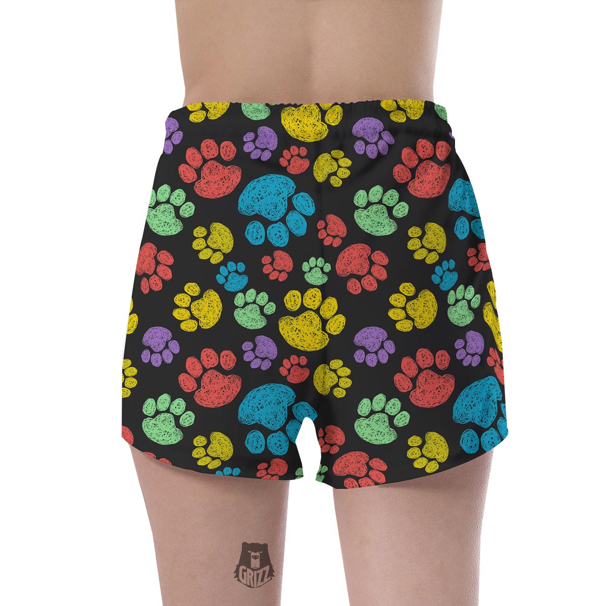 Doodle Paw Women's Shorts-grizzshop