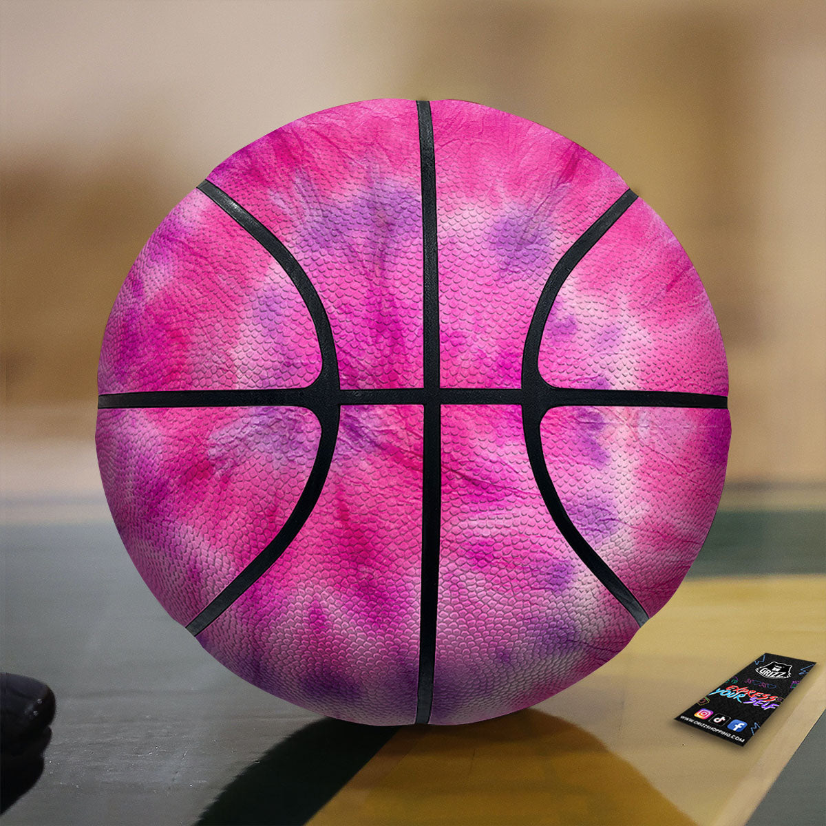Dragon Fruit Hand Drawn Print Pattern Basketball