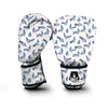 Dove Print Pattern Boxing Gloves-grizzshop