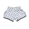 Dove Print Pattern Muay Thai Boxing Shorts-grizzshop