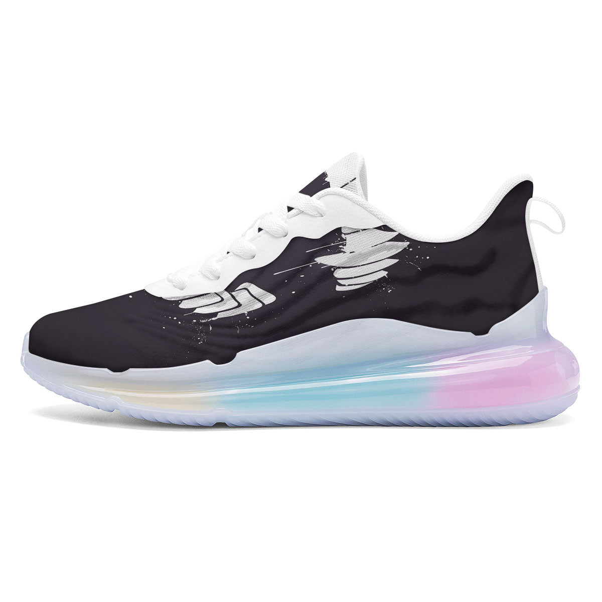 Dracula Fang Print Running Sneakers-grizzshop