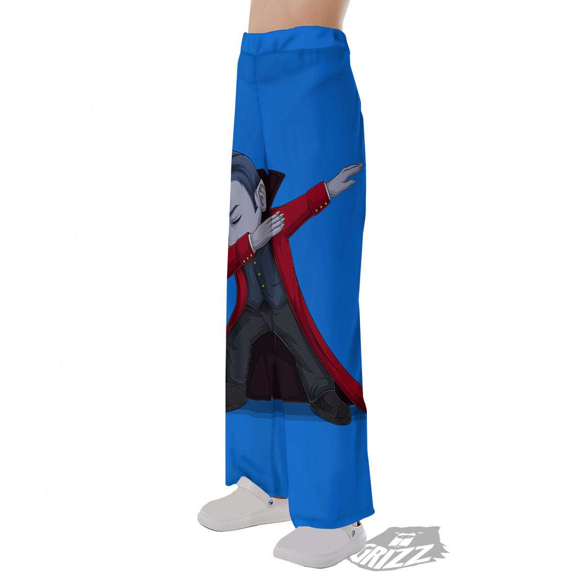 Dracula Vampire Dap Print Pajama Pants-grizzshop