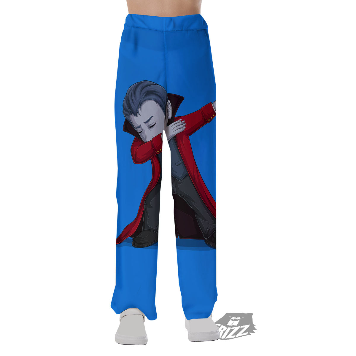 Dracula Vampire Dap Print Pajama Pants-grizzshop
