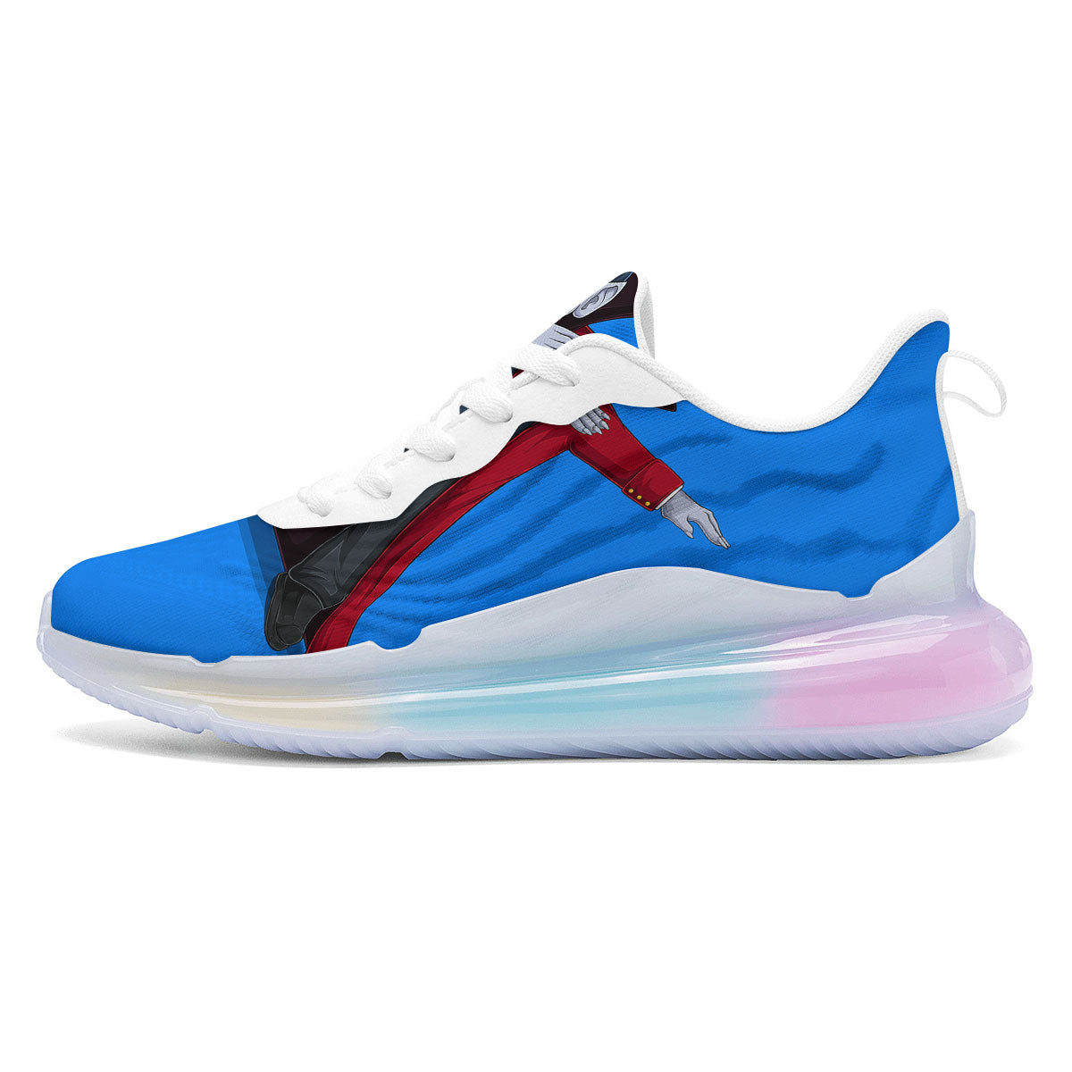 Dracula Vampire Dap Print Running Sneakers-grizzshop