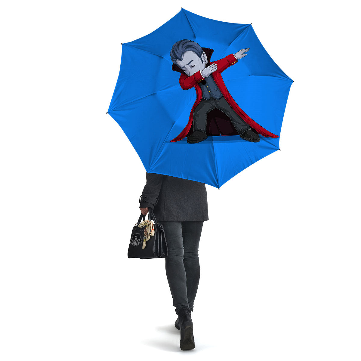 Dracula Vampire Dap Print Umbrella-grizzshop
