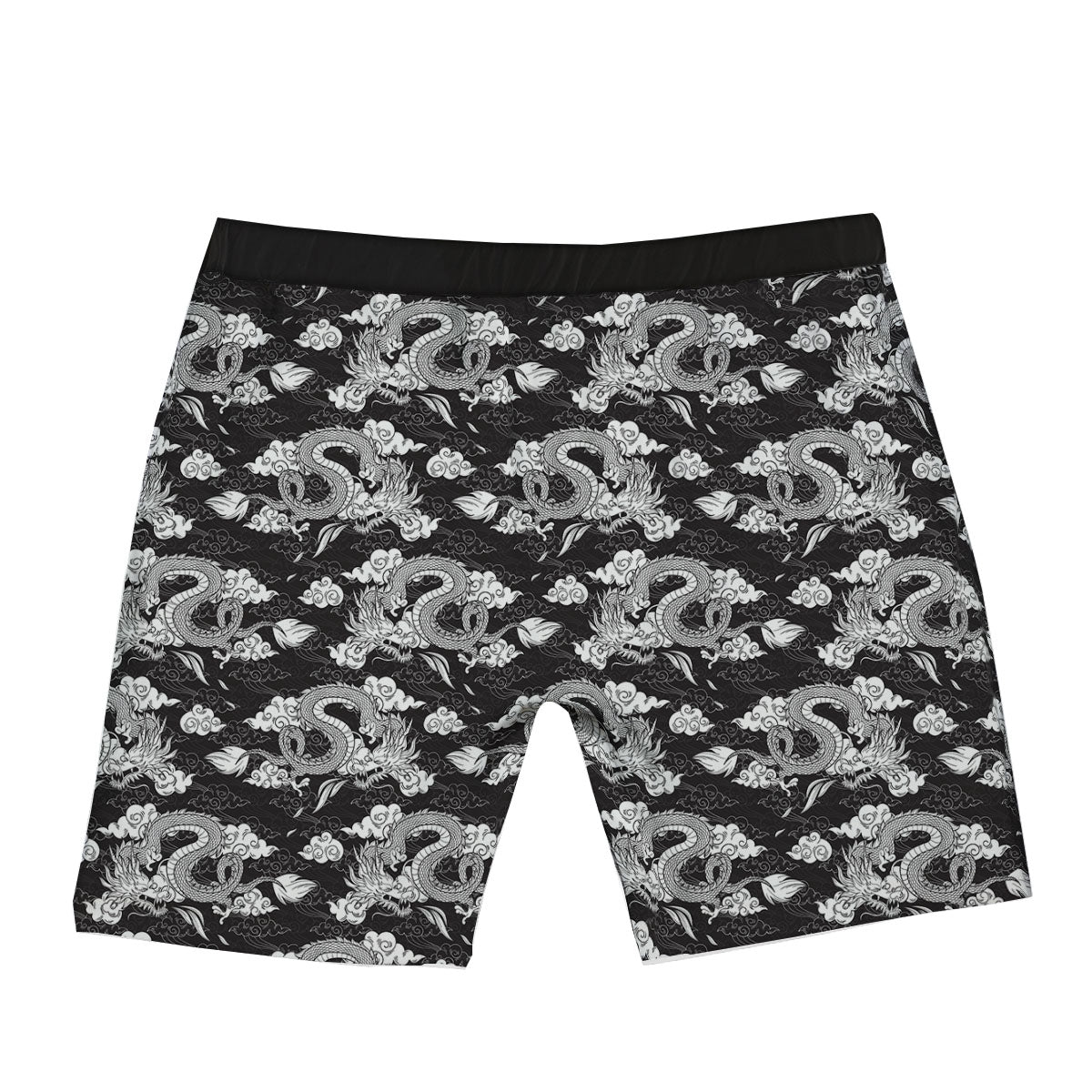 Dragon Eastern Print Pattern Boxer Briefs-grizzshop