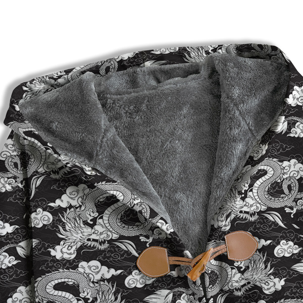 Dragon Eastern Print Pattern Men's Windbreaker Jacket-grizzshop