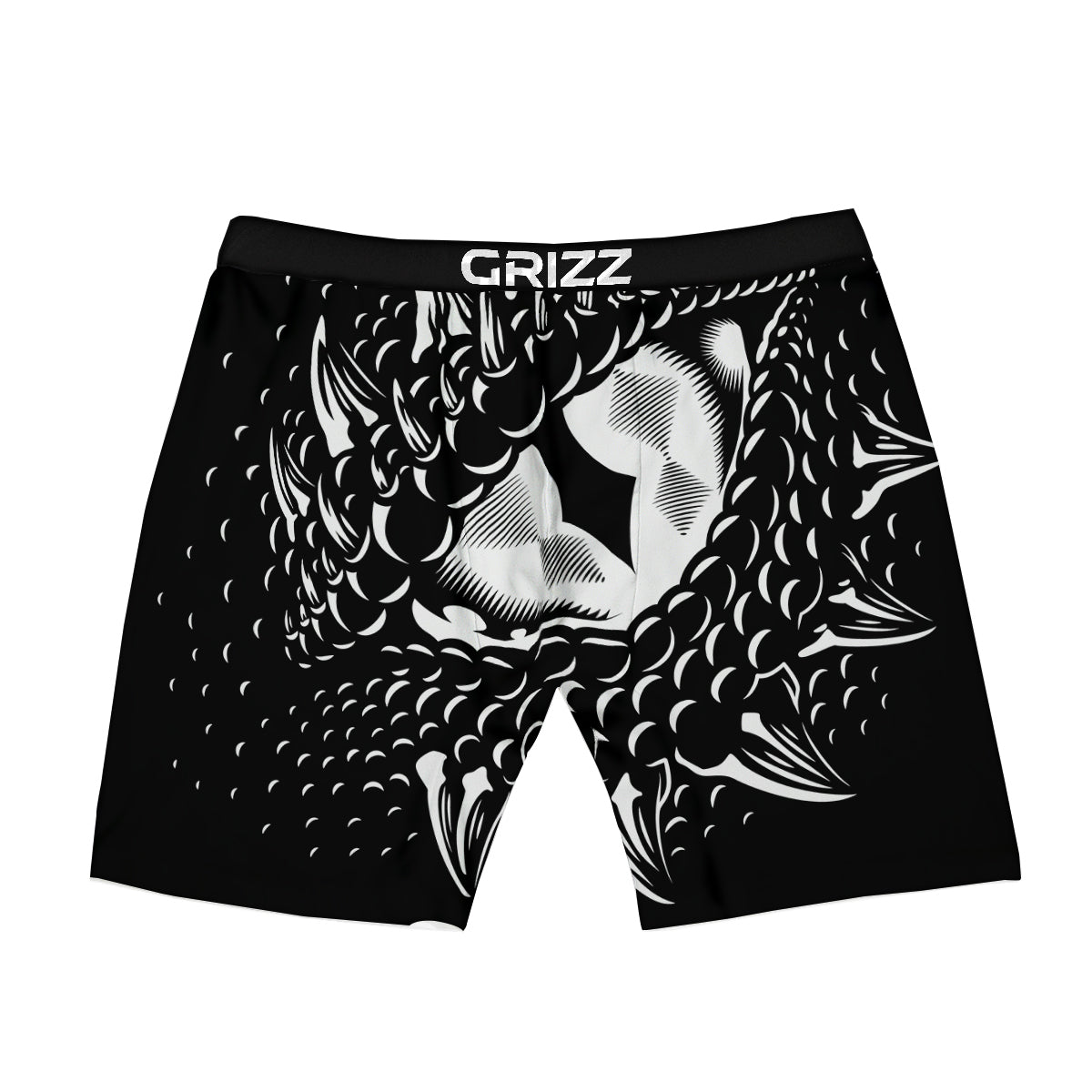 Dragon Eye Print Boxer Briefs-grizzshop