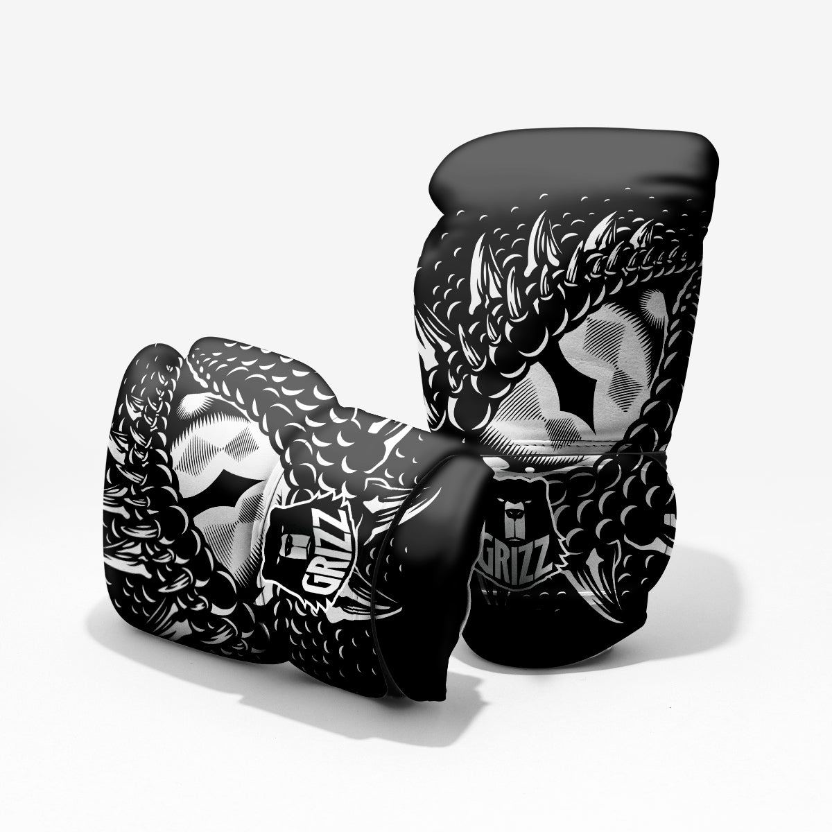 Dragon Eye Print Pro Boxing Glove