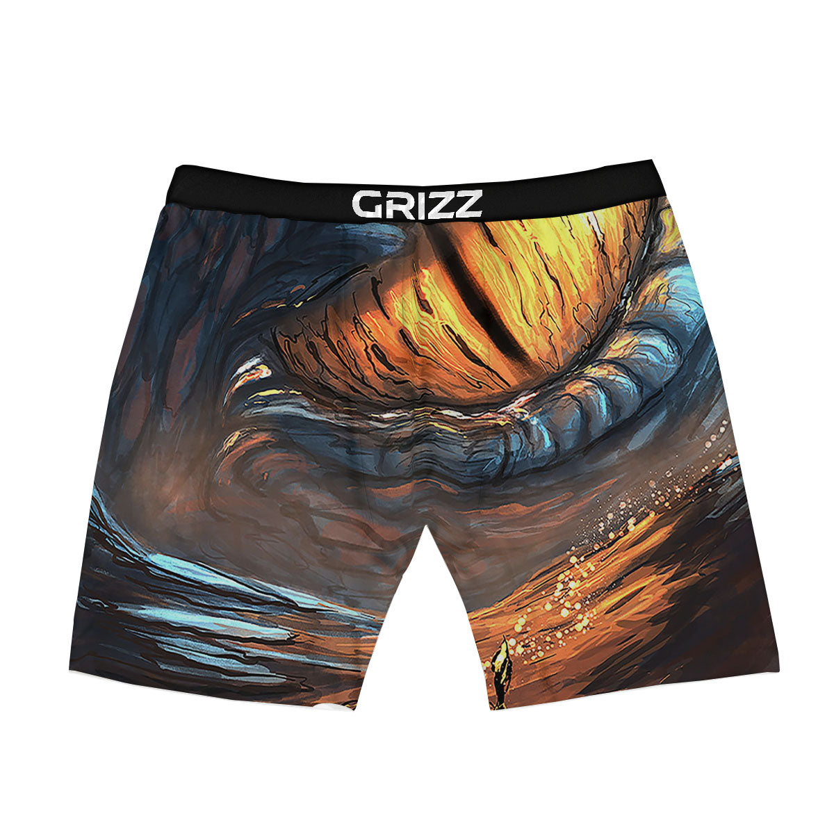 Dragon Eyes Watercolor Print Boxer Briefs-grizzshop