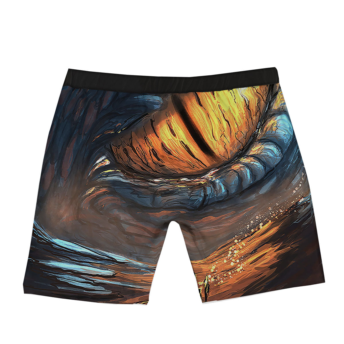 Dragon Eyes Watercolor Print Boxer Briefs-grizzshop