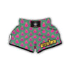 Dragon Fruit Hot Pink Print Pattern Muay Thai Boxing Shorts-grizzshop