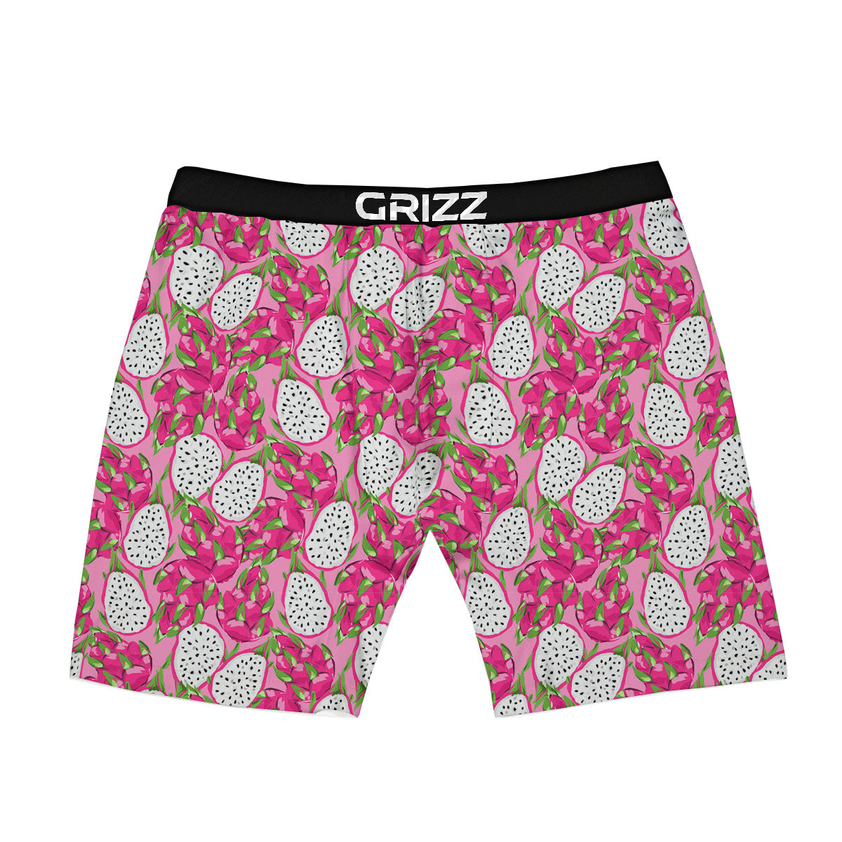 Dragon Fruit Print Pattern Boxer Briefs-grizzshop