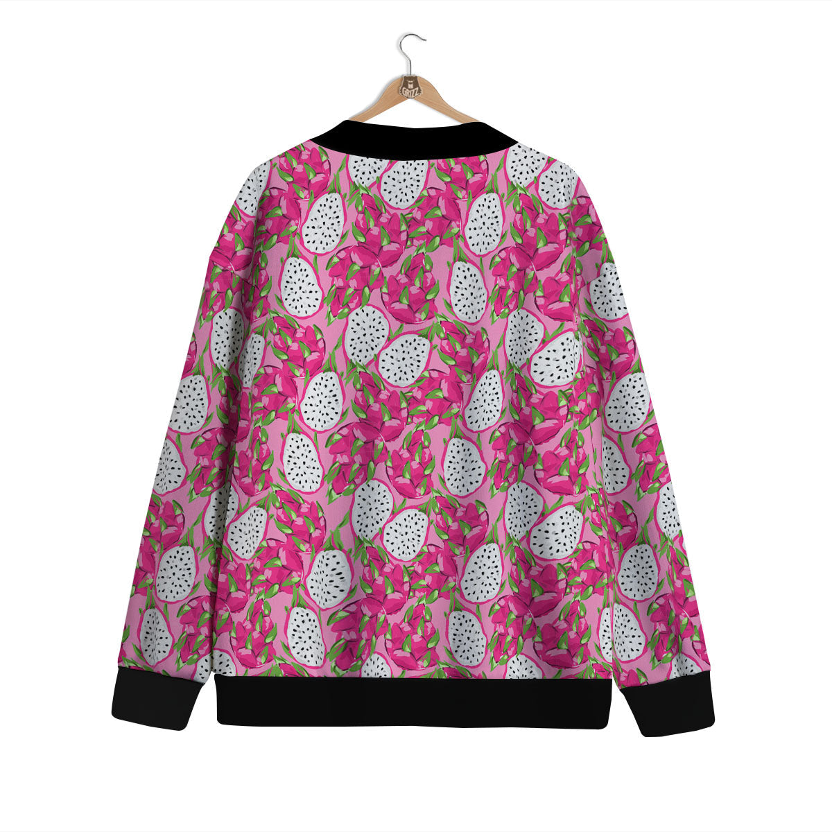 Dragon Fruit Print Pattern Cardigan-grizzshop