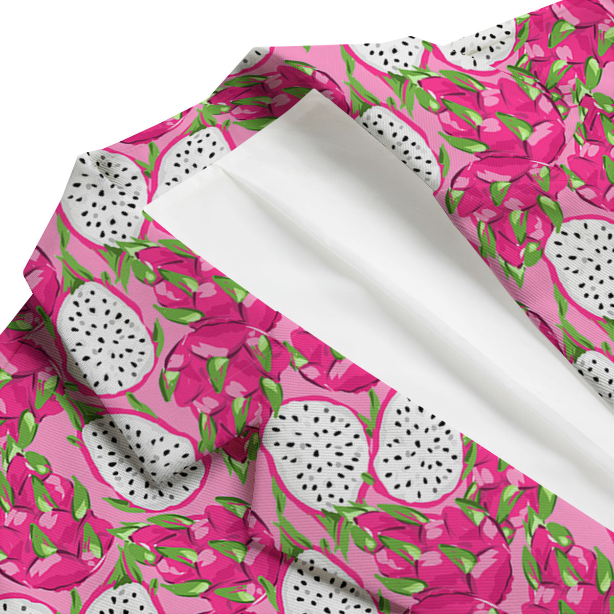 Dragon Fruit Print Pattern Men's Blazer-grizzshop