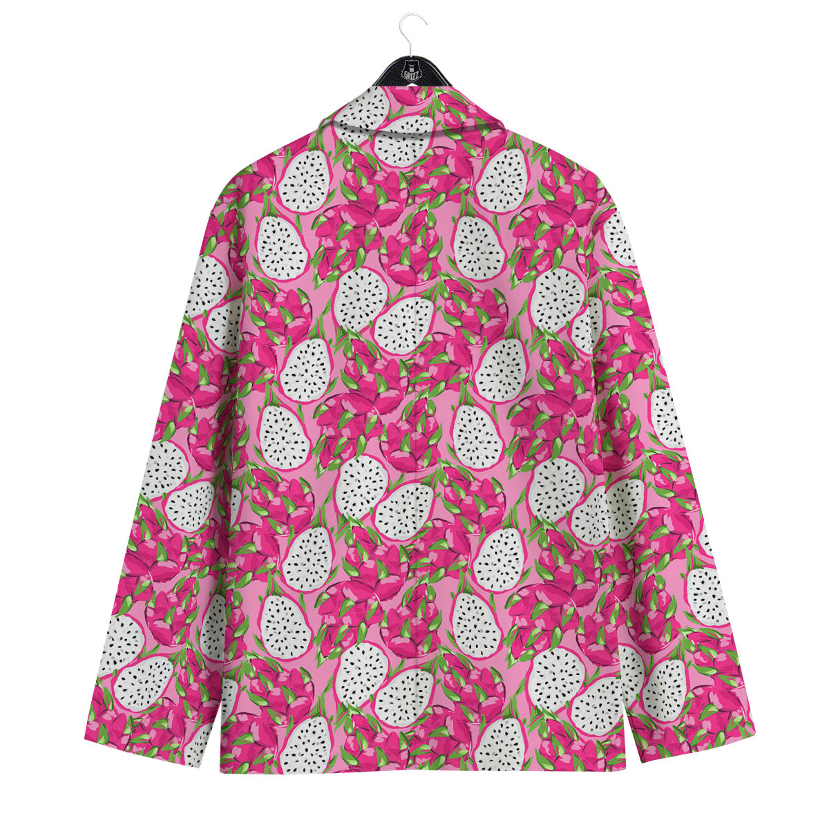 Dragon Fruit Print Pattern Men's Sport Coat-grizzshop