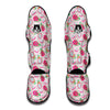 Dragon Fruit Sliced Pink Print Pattern Muay Thai Shin Guards-grizzshop