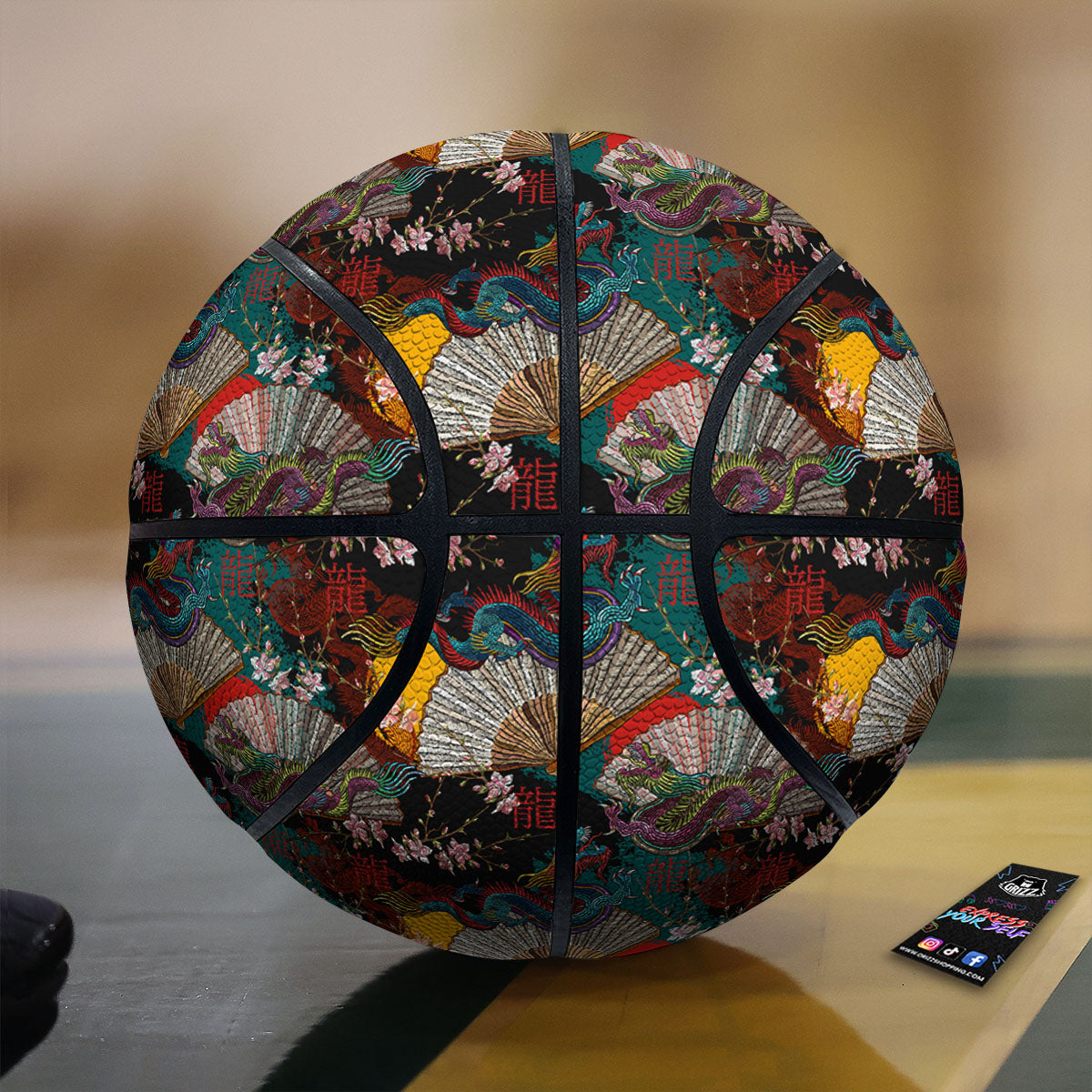 Eagle Native American Print Pattern Basketball