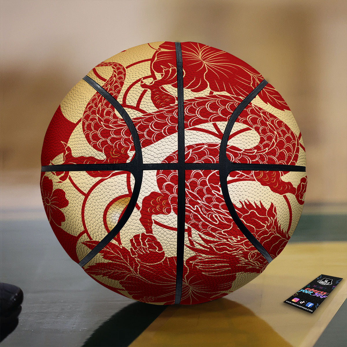 Denim Jeans X Cross Print Pattern Basketball